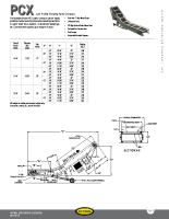 Low Profile Portable Parts Conveyor